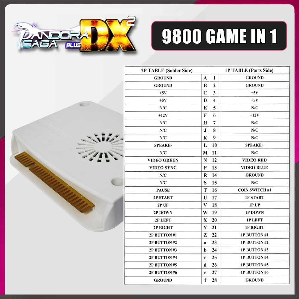 아케이드 9800 in 1 판도라 사가 박스 DX2 플 - Trackball Controller Arcade 리뷰 및 가격